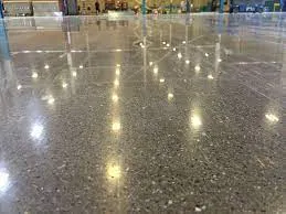 Pulido de pisos de concreto