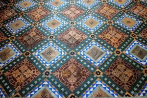 Pulido de pisos de mosaicos